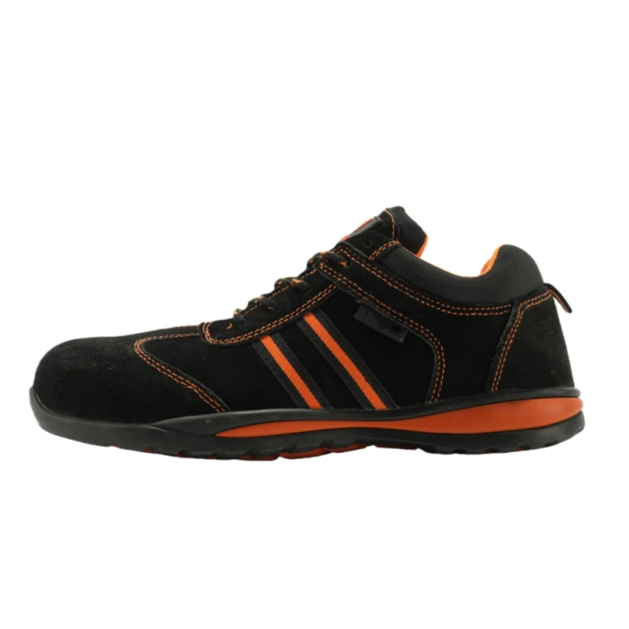 Suede charm xavfsizlik poyabzali